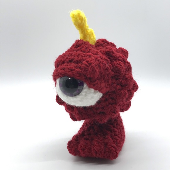 Other - Crocheted eyeball monster